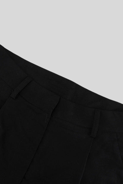 Cotton_Linen_Vest_And_Shorts_Set_black
