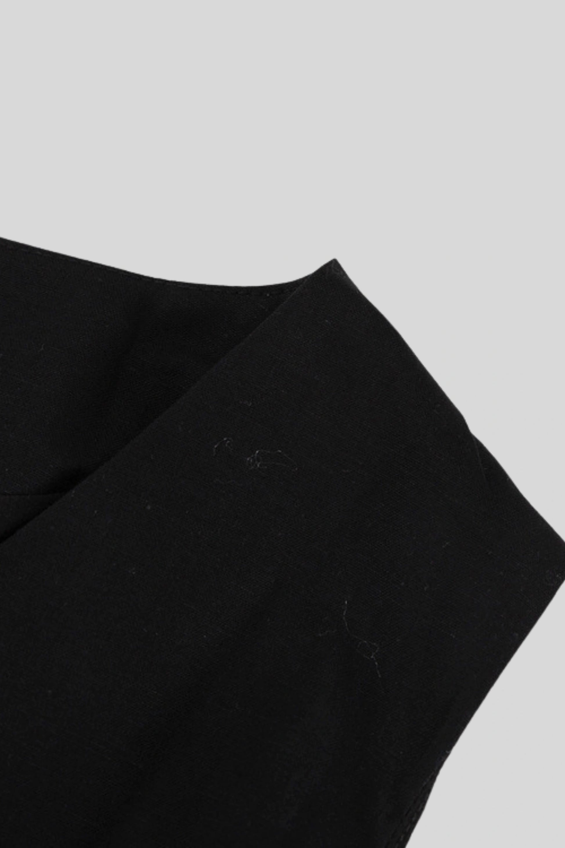 Cotton_Linen_Vest_And_Shorts_Set_black