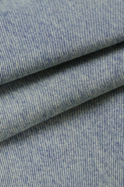 Distressed Flared Light-Wash Jeans Light Blue