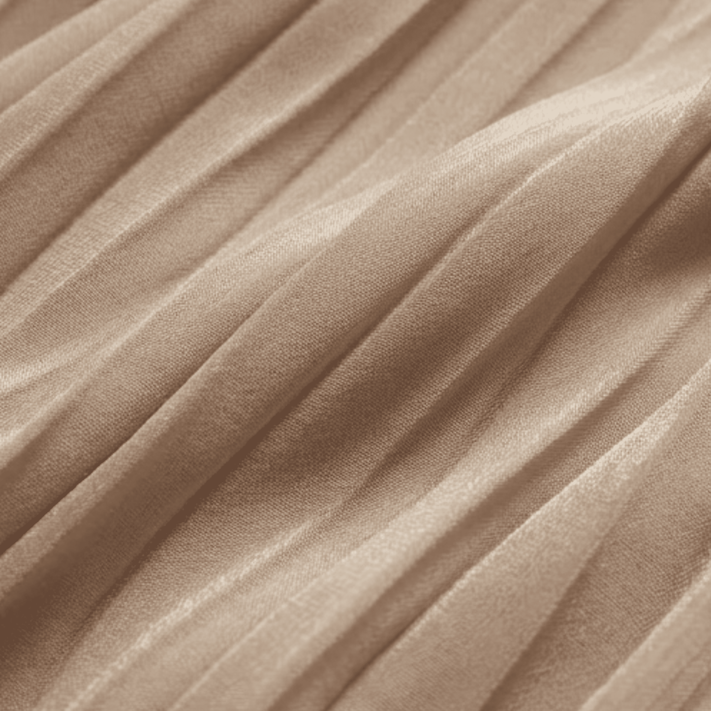 Elegant Pleated Maxi Dress_biege