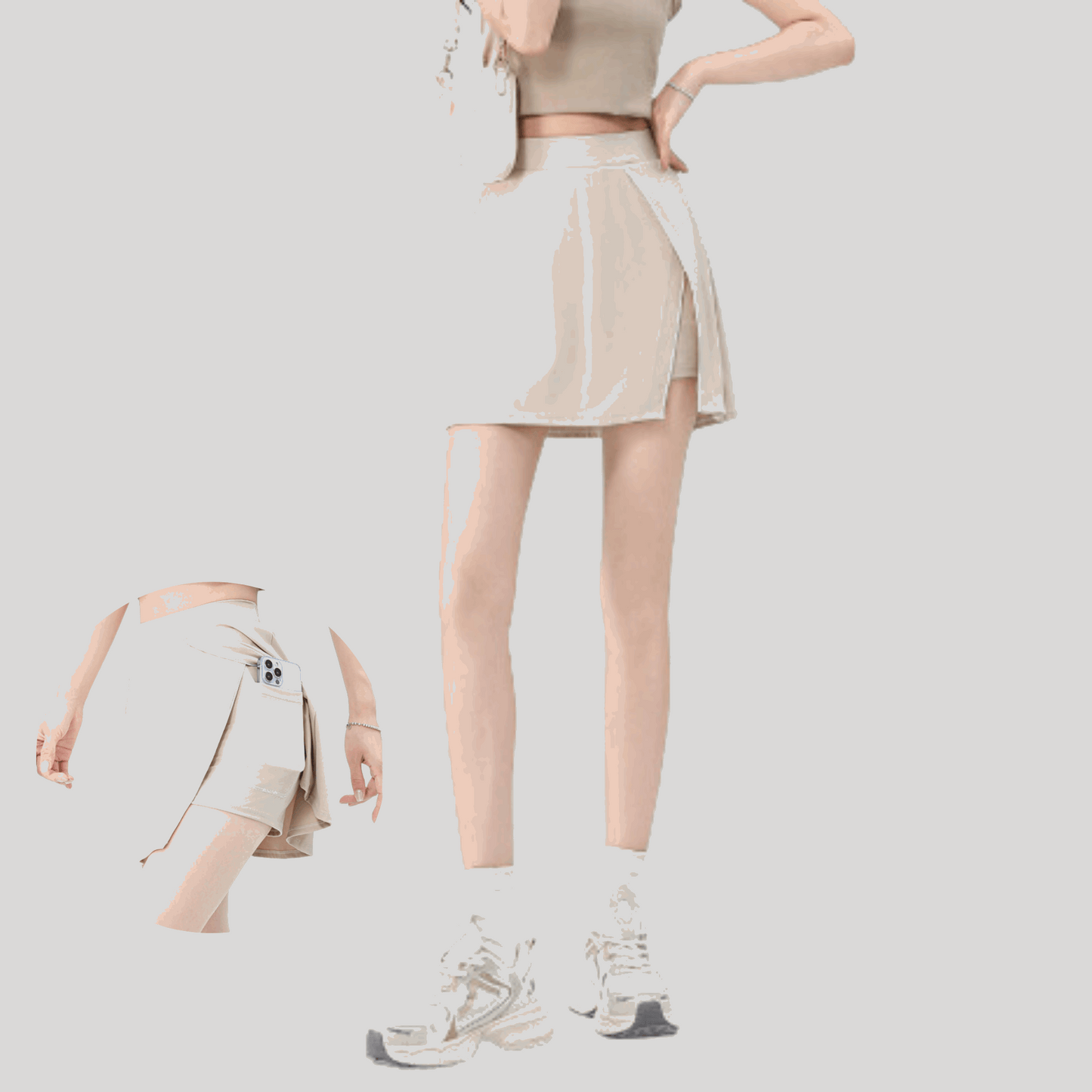 High-Waisted Sport Skort – Freedom & Confidence in Motion - Alzya