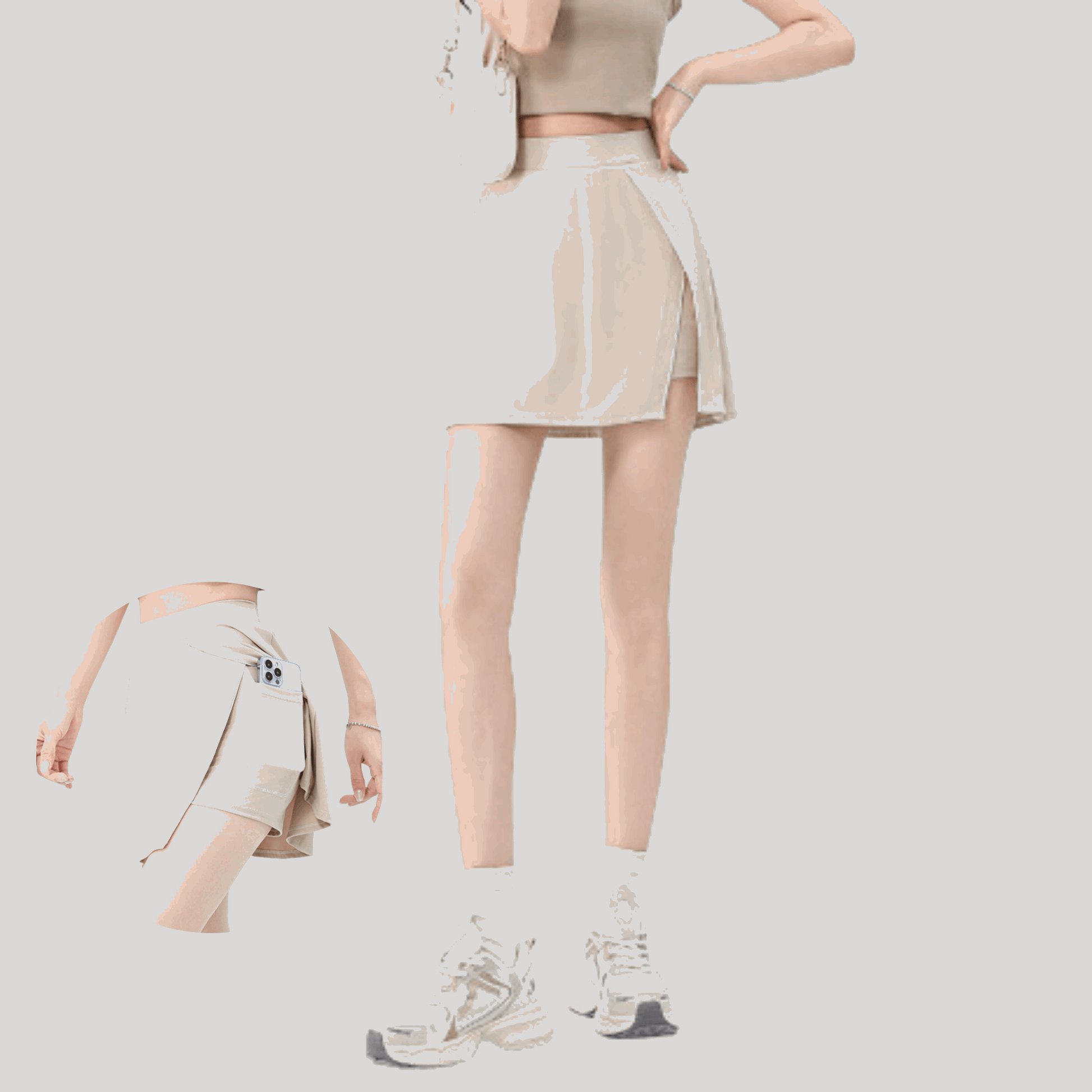 High-Waisted Sport Skort – Freedom & Confidence in Motion - Alzya