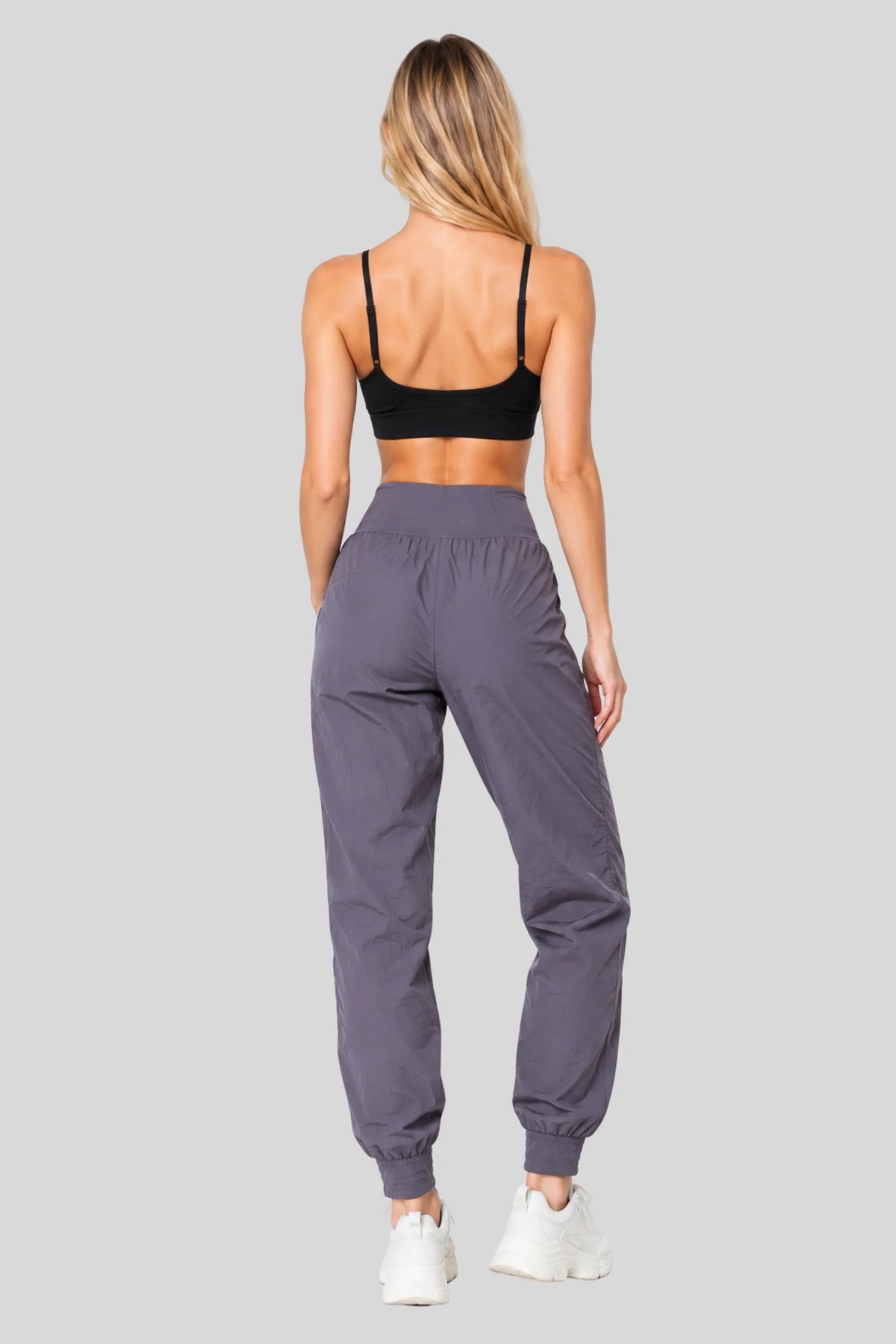 Long Yoga & Sports Jogger Pants – Blue Grey Blue Grey