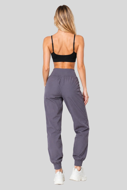 Long Yoga & Sports Jogger Pants – Blue Grey Blue Grey