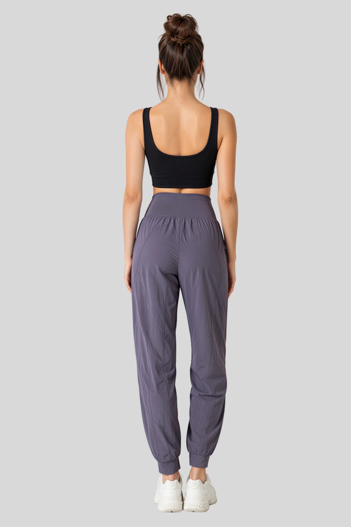 Long Yoga & Sports Jogger Pants – Blue Grey Blue Grey