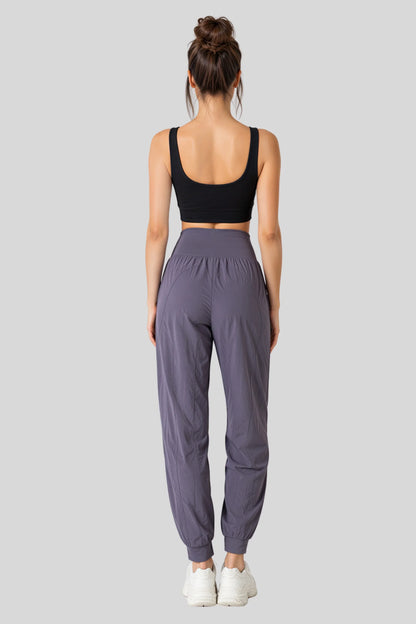 Long Yoga & Sports Jogger Pants – Blue Grey Blue Grey