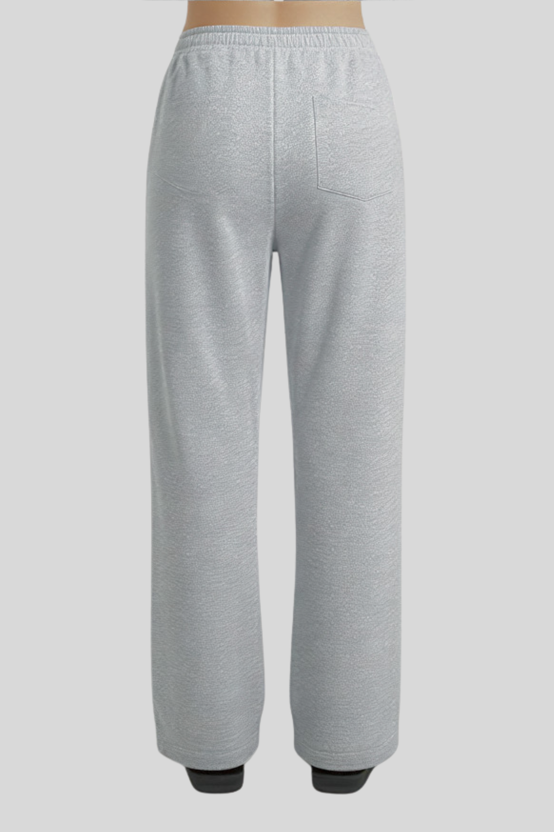 Alzya Grey Cropped Corset Zip Hoodie Set � Wide Leg Fleece Co-ord � GREY