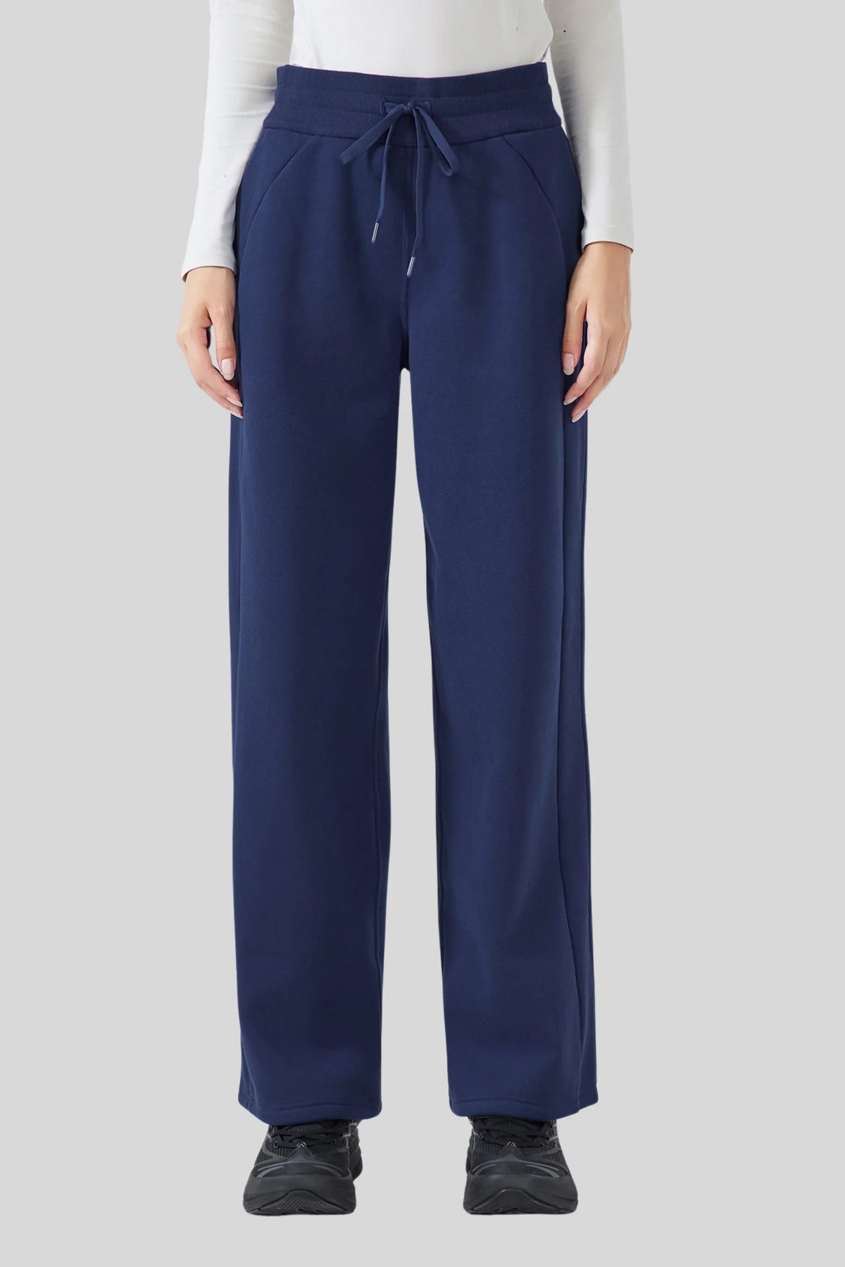 Alzya Fleece-Lined Sweatpants jogger blue