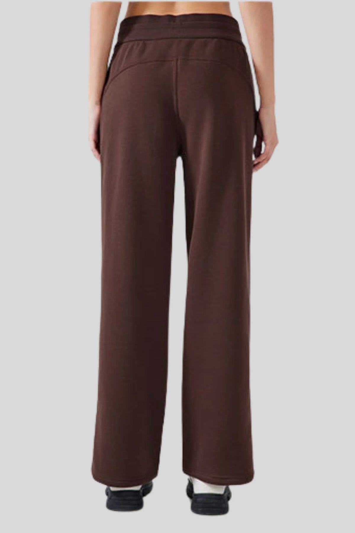 Alzya Fleece-Lined Sweatpants jogger Brown
