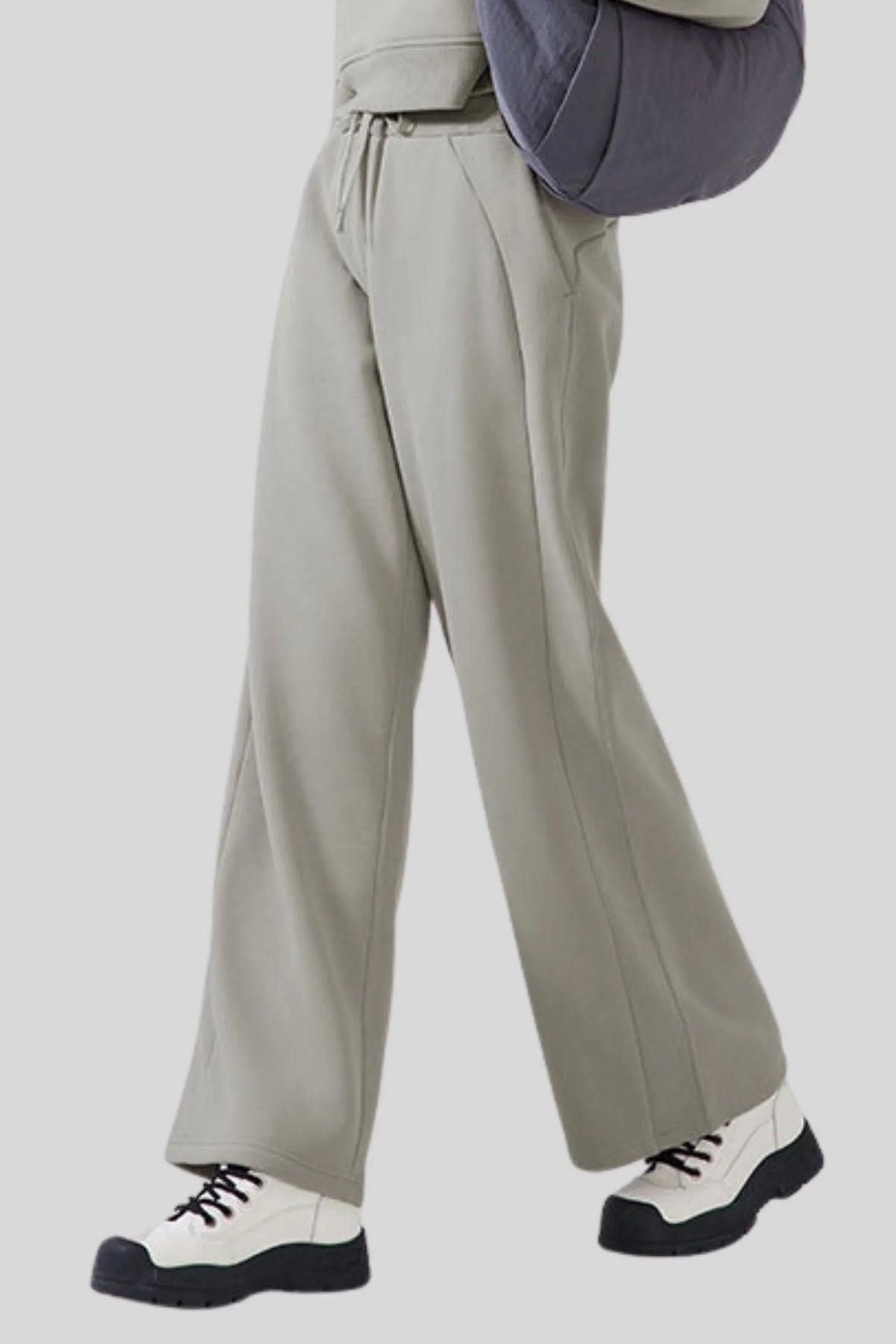 Alzya Fleece-Lined Sweatpants jogger gray
