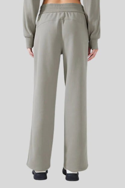 Alzya Fleece-Lined Sweatpants jogger gray
