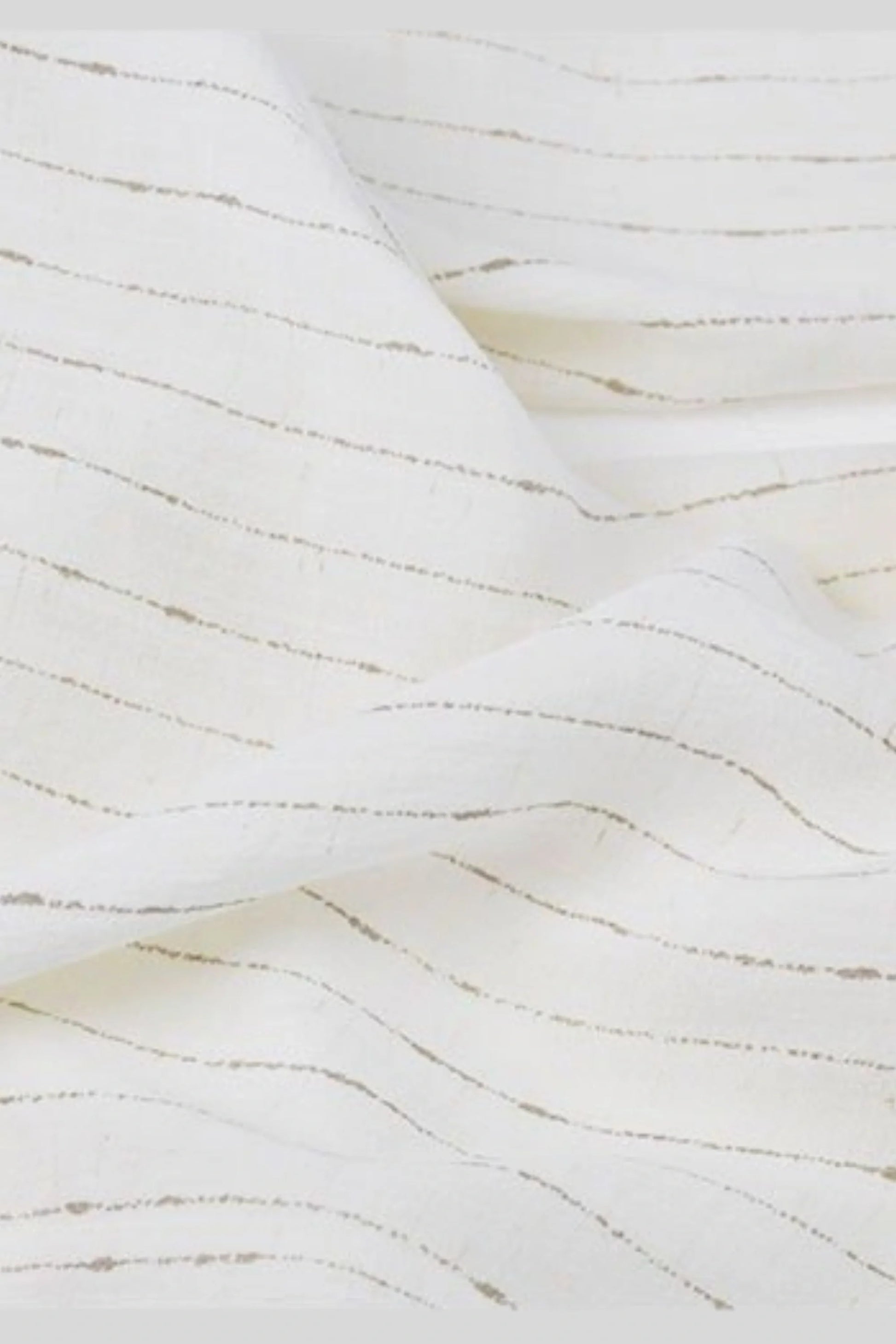High-Waisted Pinstripe Wide-Leg Pants – White White