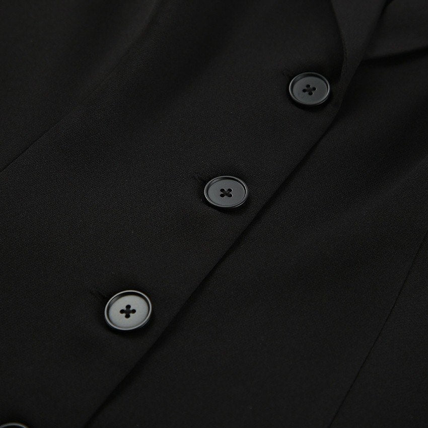 Shawl Collar Belted Waist Dress | Cinched Cut, Smooth Crepe Fabric