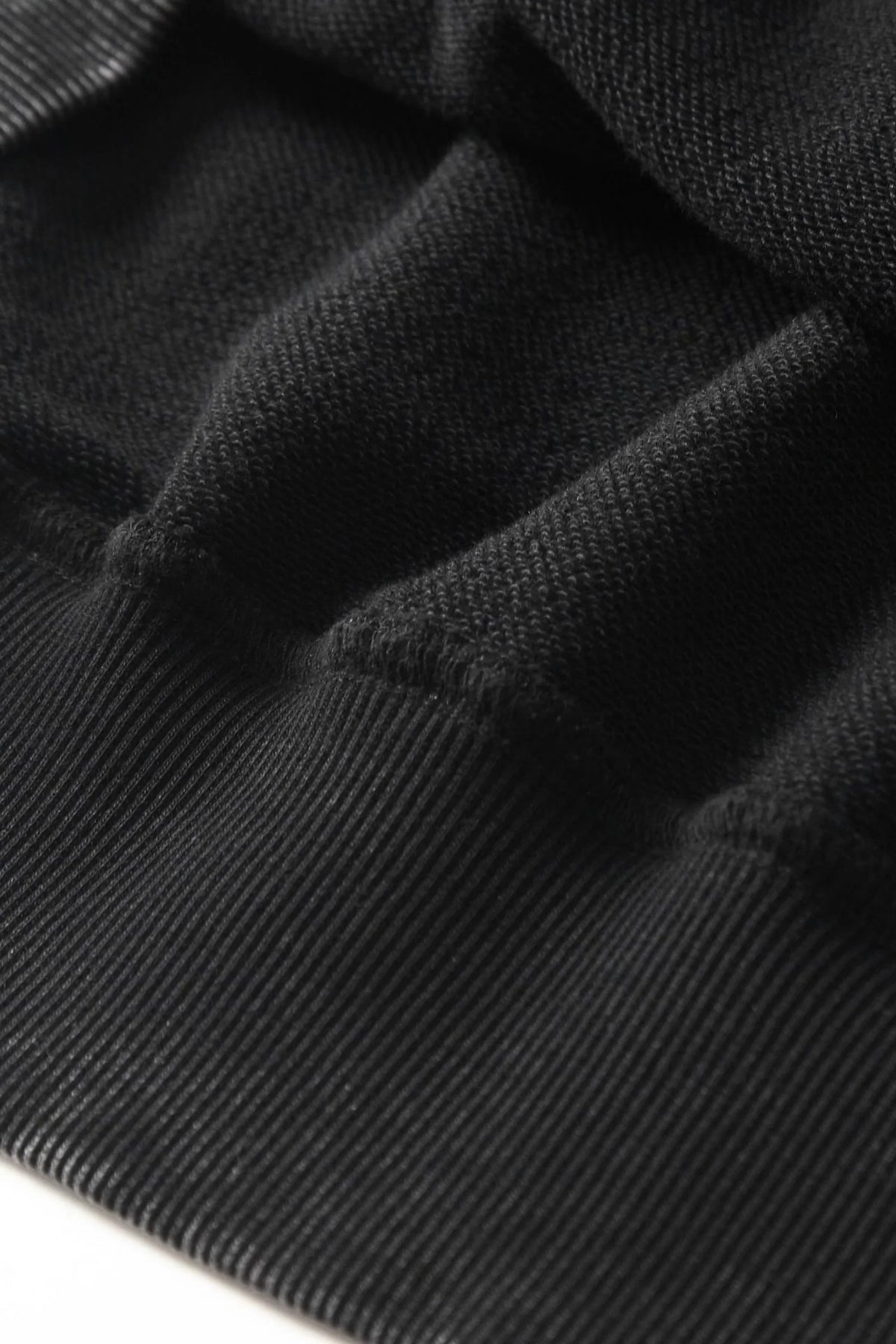 Oversized Hooded Sweatshirt – Black Black
