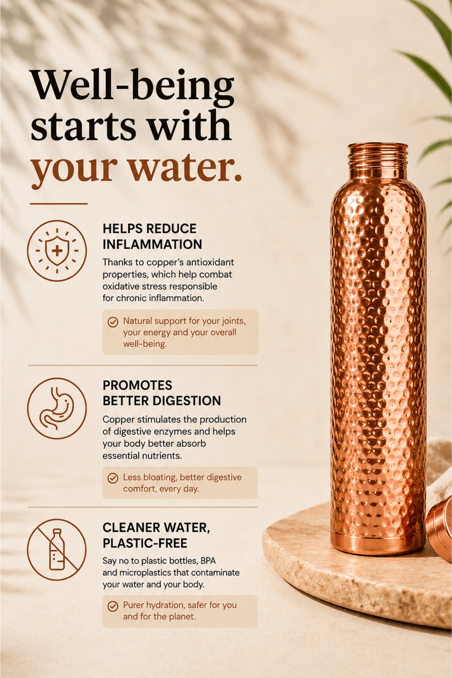 Reduces exposure to microplastics in your water