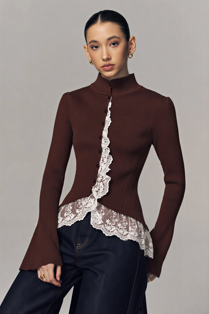 Ribbed_Knit_Top_with_Lace_Ruffle_Detail_Brown