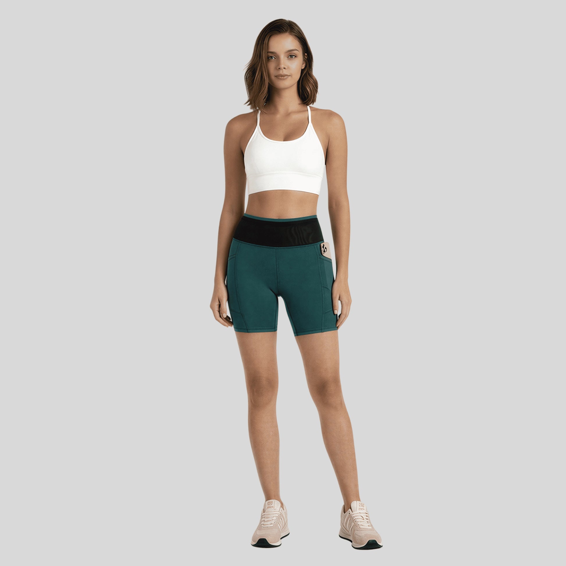 Women_s_high-performance_athletic_shorts_green