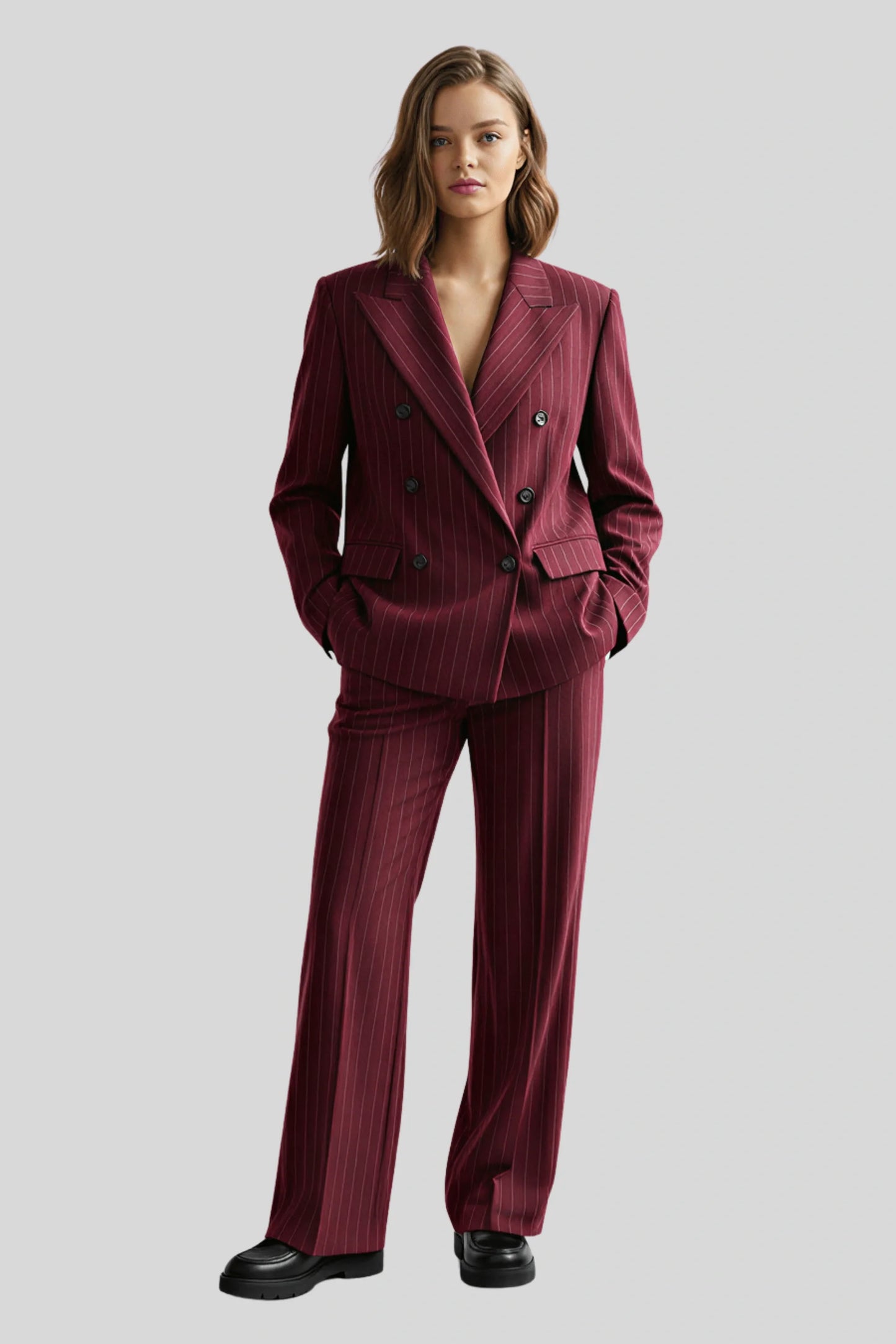 Alzya Sheer lace long-sleeve top with high neckline