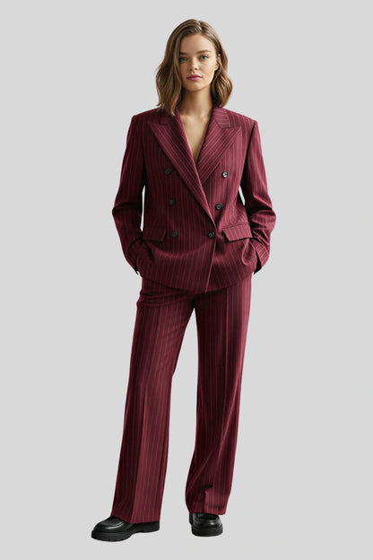 Alzya Sheer lace long-sleeve top with high neckline