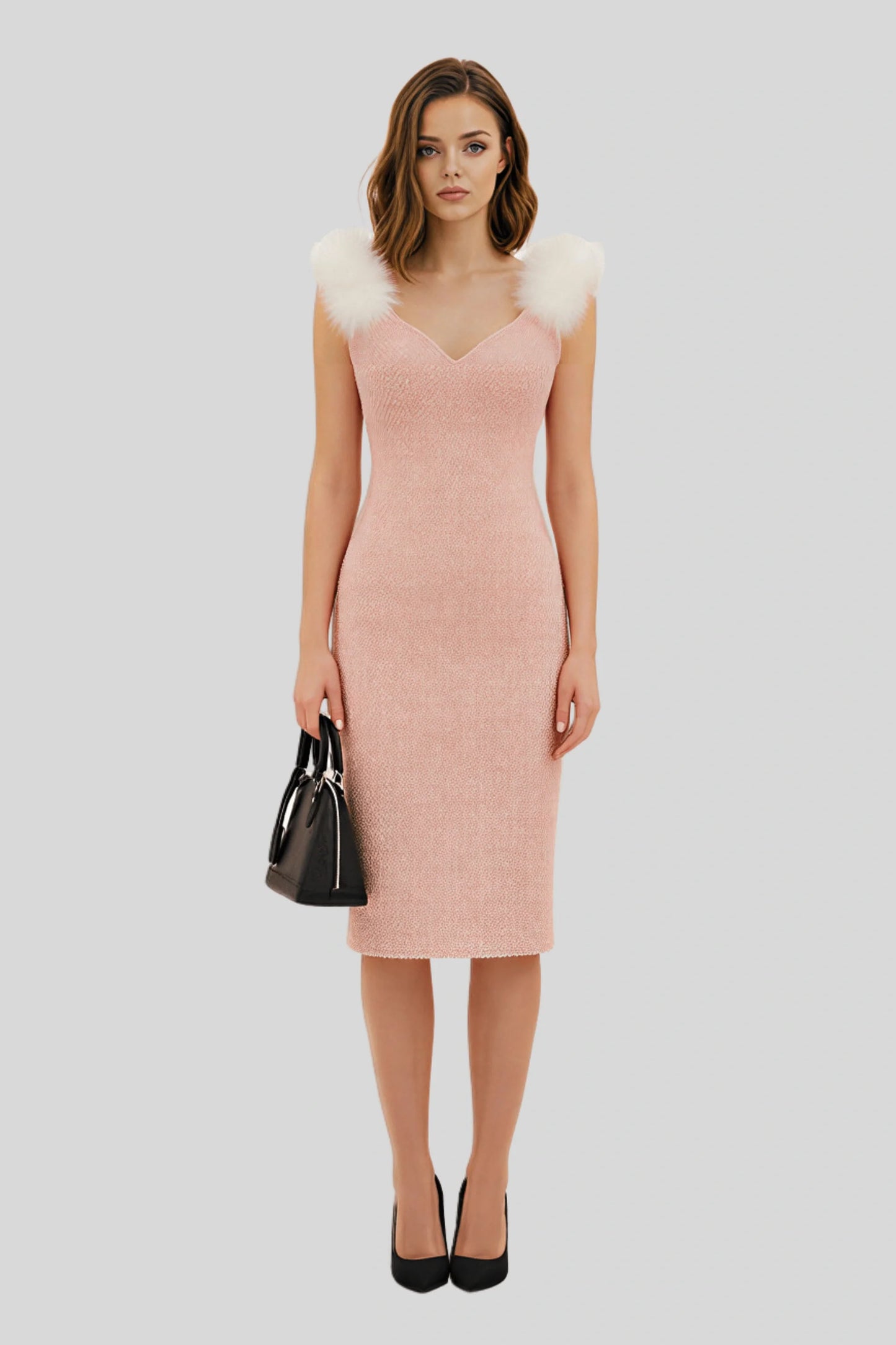 Alzya fitted long dress women