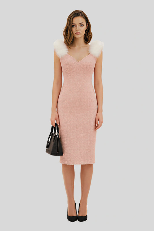 Alzya fitted long dress women