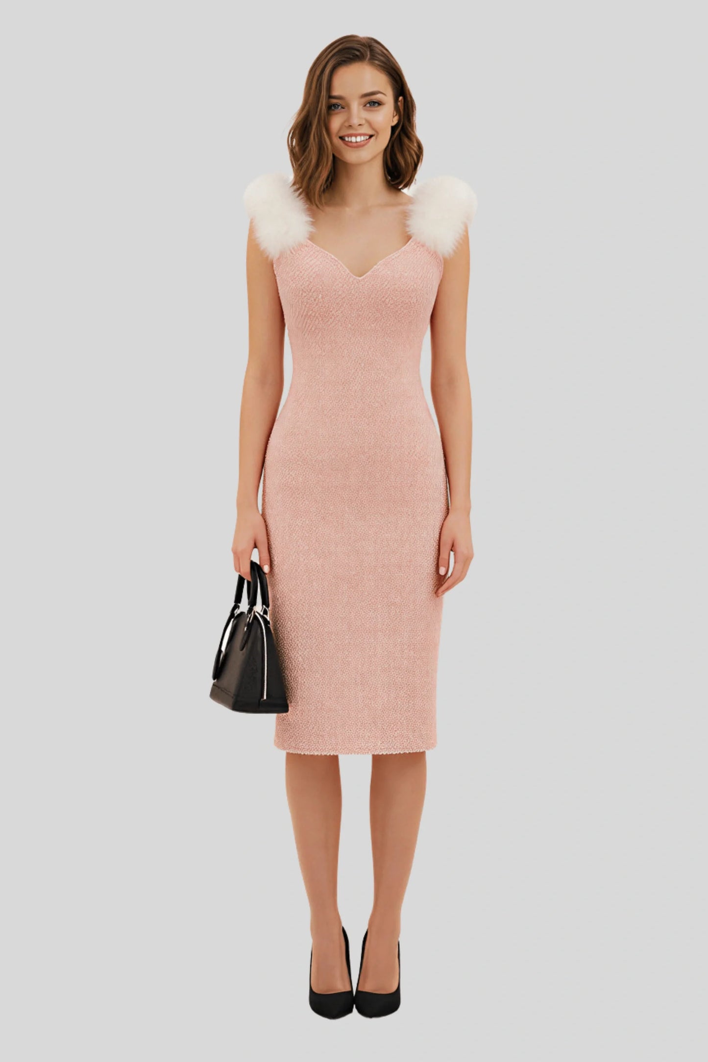 Alzya fitted long dress women