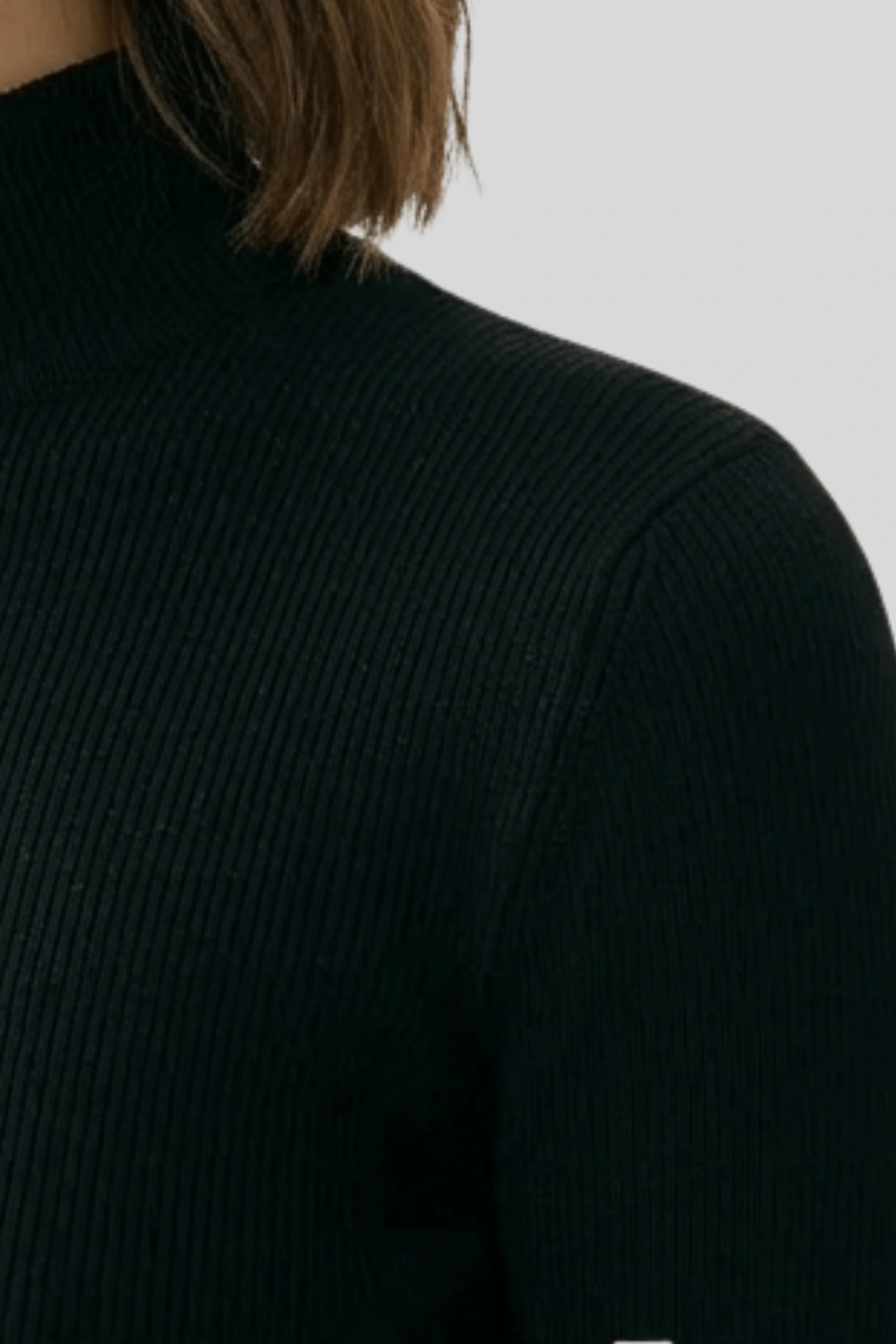 Alzya slim wool long sleeve top