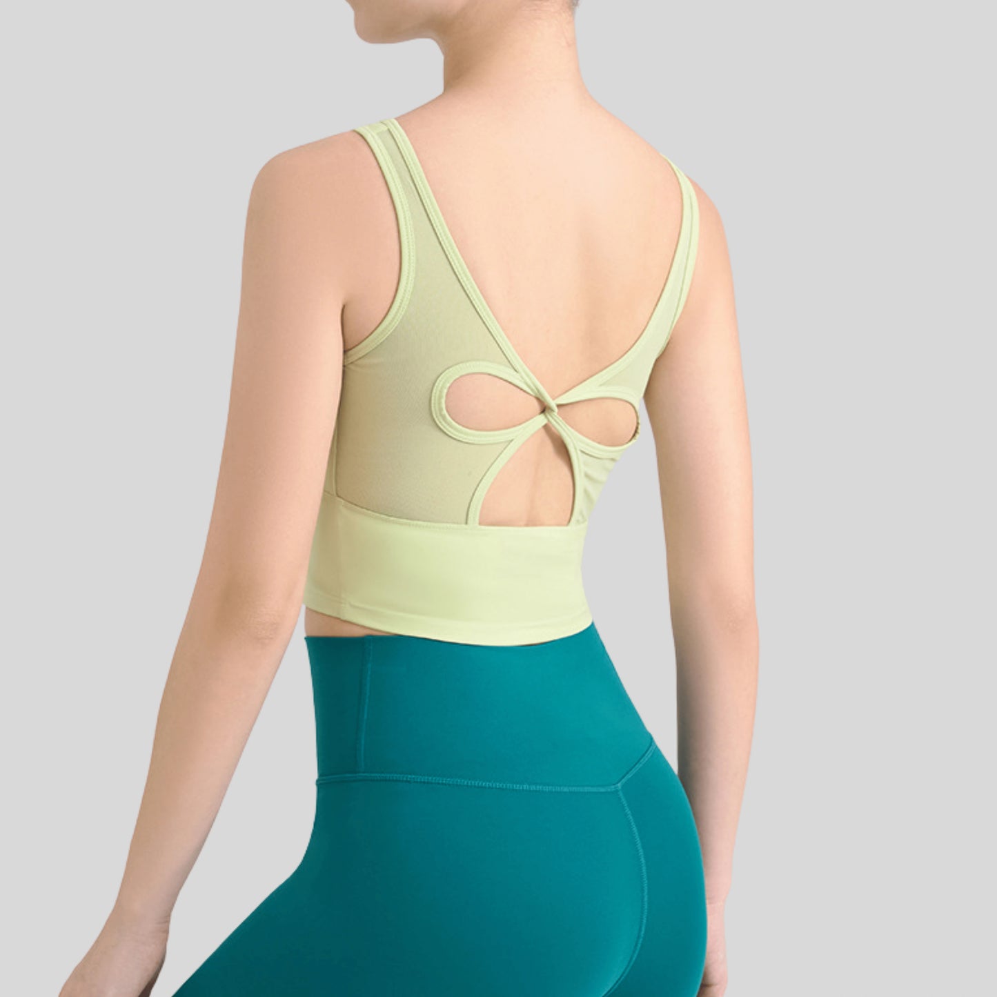alzya Cross-Back Mesh Yoga Top_Mambo_Mint_Green