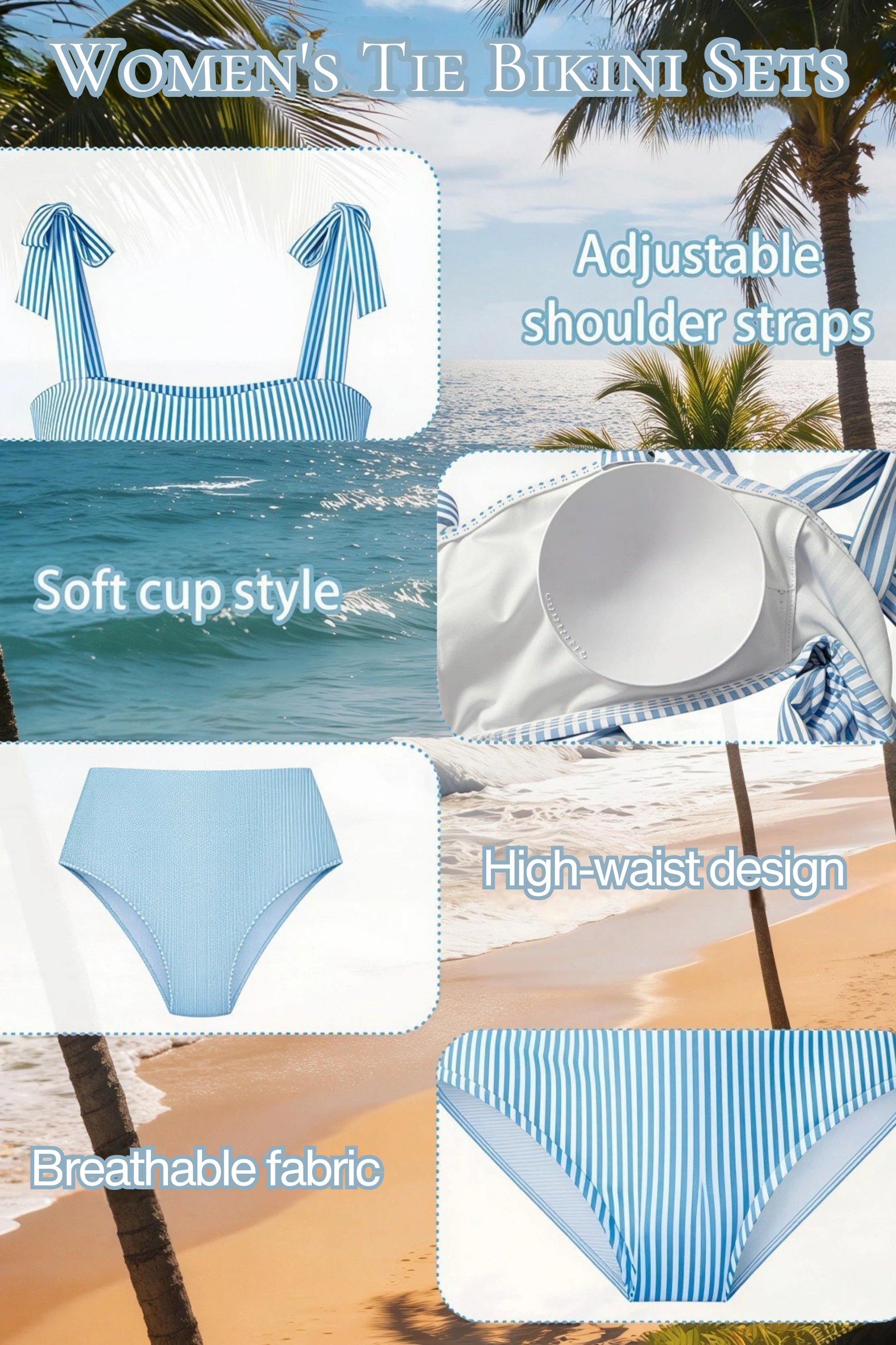 Pink_ribbed_tie_shoulder_bikini_set_high-waist_two-piece_swimsuit_regular_plus_size_engineered_for_all_body_types pink